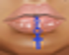 Blue Lip Cross