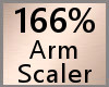 166% Arm Scaler F A