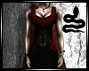 VIPER ~ Black & Red Gown