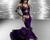 purple b lovwed dress