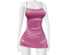 Pink Silk Mini Dress RL