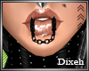 |Dix| Lip chain