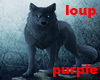 purple dance loup