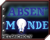 Absent Minded Sticker