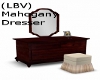 (LBV) Mahogany Dresser