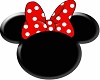 *C* Minnie Mouse Nails