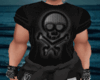 Black Shirt Skull Guru
