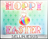$J Hoppy Easter Sign