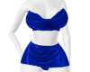 sexy dress 2 part blu