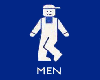 Men,s Room Sign