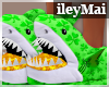 i| Lucky Shark Slippers