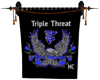 Triple Threat Banner Blu