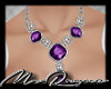  Necklace Purple