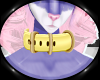 Pet Collar - Yellow/Brnz