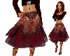 TF* Sheer Rose Skirt