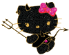 hello kitty black