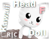 R|C Head Doll White F