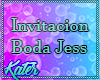Invitacion Boda Jess