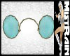 ! GLASSES TEAL "COLOURS"