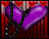 Purple Glamoured Heart