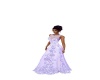 {LS}Purple Wedding dress
