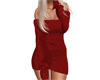 Xmas Red Knit Dress