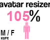 ♥ 105% | Avatar Resizer