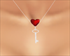 SL Heart Key Necklace 