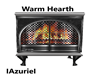Fireplace-Black hearth