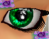 Green Sparkle Eyes F