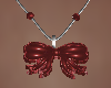E*  Necklace /red