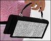 Black Purse w Glitter