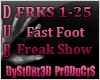 Fast Foot Freak Show 1