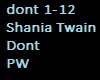 Shania Twain Don't
