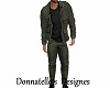 olive green outfit