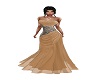 gold formal gown