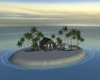 Island Hut w/hot tub