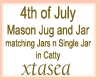 4th July Juice Jug n Jar