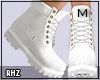 !R Boots White M