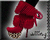 [W] Red fur boots