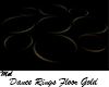 Dance Rings Floor Gold