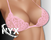!  GA BRA PINK LACE