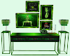 Frog wall table