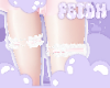 ☽ pink garters ☾