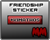 KimAthos VIP sticker
