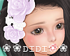 !D!Kid Flowerhair Purple