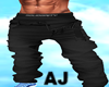 AJ Mens Pants Black