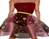 Burgundy  Elite Dress