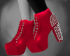 Ankle Boots || Cranberry