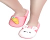 MY Pink Bunny Slippers F